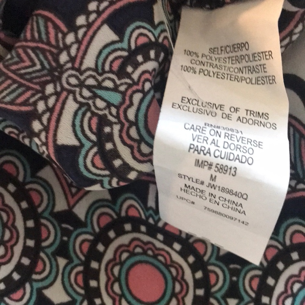 Bohemian Tassel Tie Blouse - Picture 6 of 7